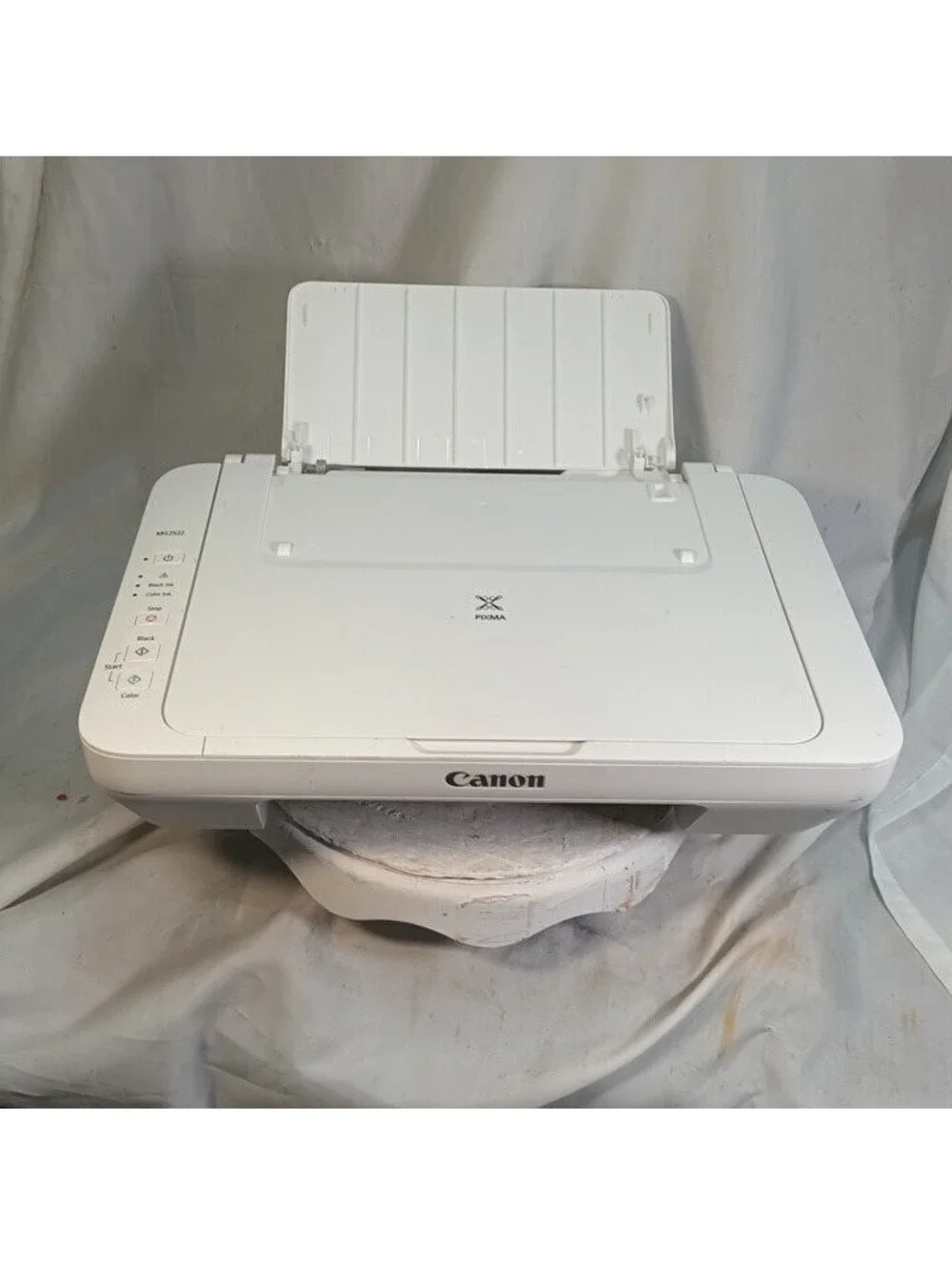 Canon PIXMA MG2522 All-in-One Inkjet Printer Scanner Copier White USB Used